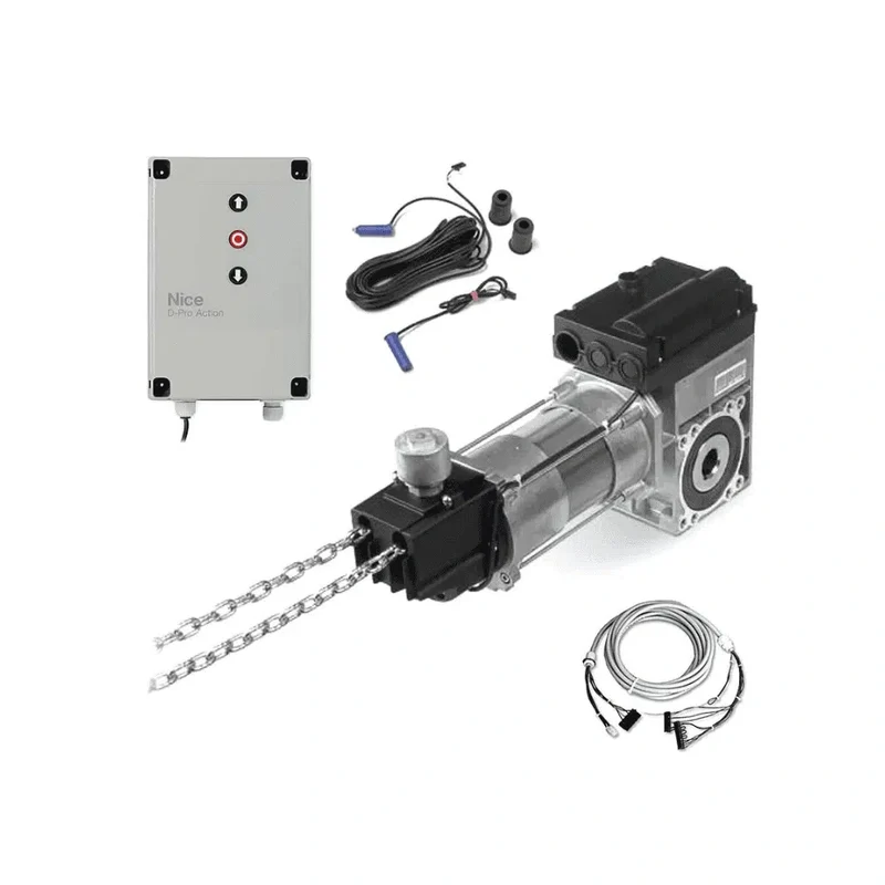 Nice SD100 24 Seksiyonel Kapı Motoru (D-PRO Action ve Opto Sensör Kit)