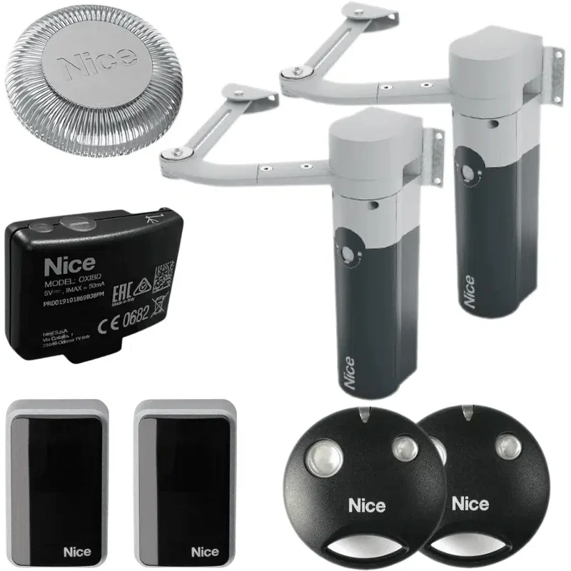 Nice Walky 2024 Dairesel Kapı Motoru (Çift Motorlu Kit)
